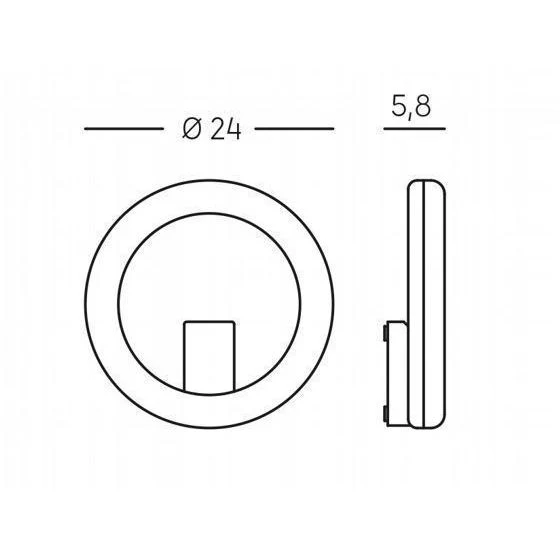 Sovil APPLIQUE LED 20W 4000K