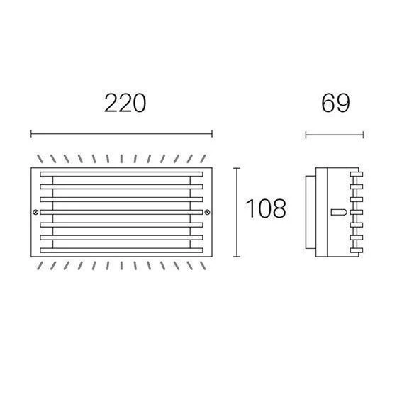 Sovil APPLIQUE 10W LED 4000K