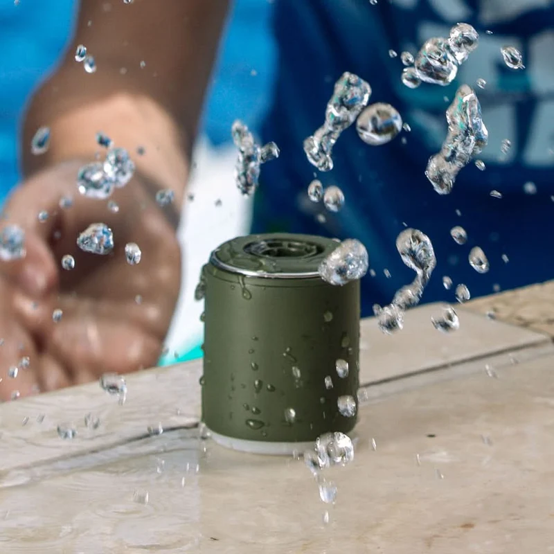 LANTERNAIR – Tiny Air Pump with Built-In Camping Light