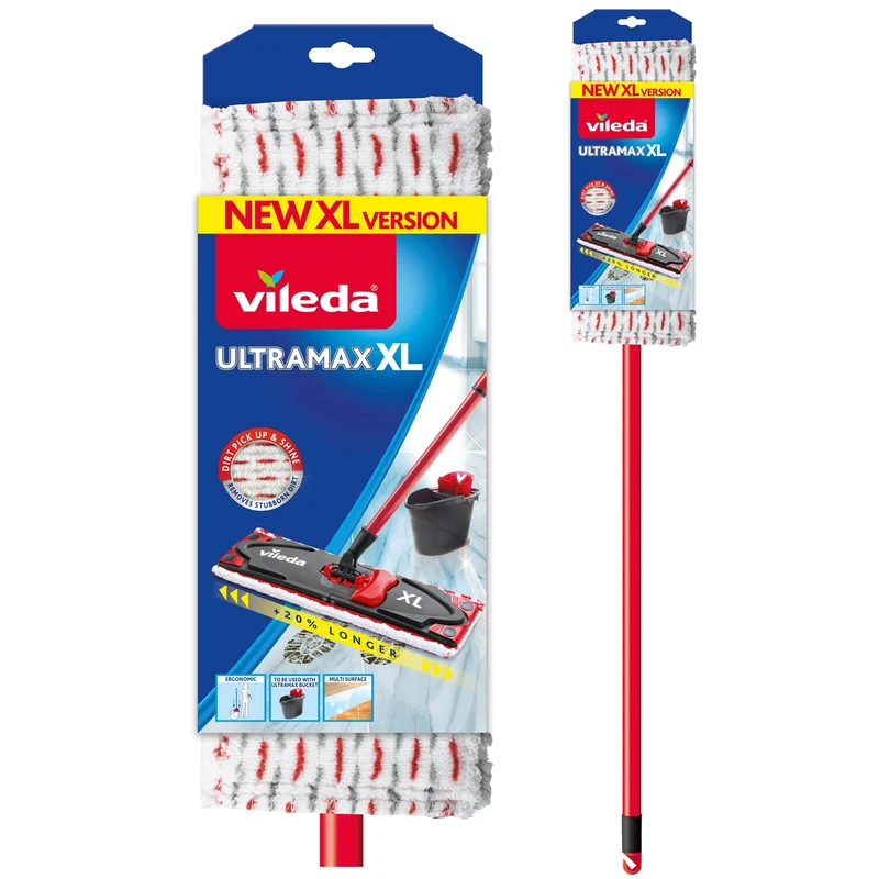 Bastone telescopico VILEDA Mop Flat ULTRAMAX XL 42CM