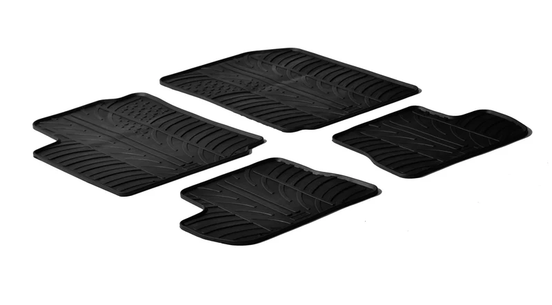 Set tappeti su misura in gomma - compatibile per Citroen