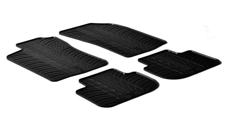 Set tappeti su misura in gomma - compatibile per Alfa Romeo