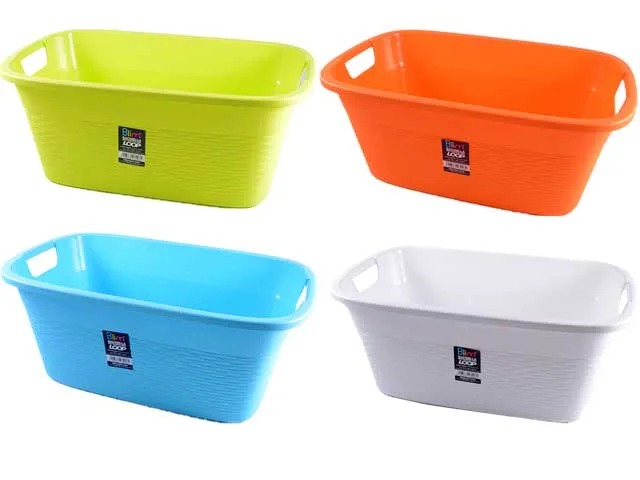 Bacinella rettangolare Loop 60cm in colori assortiti