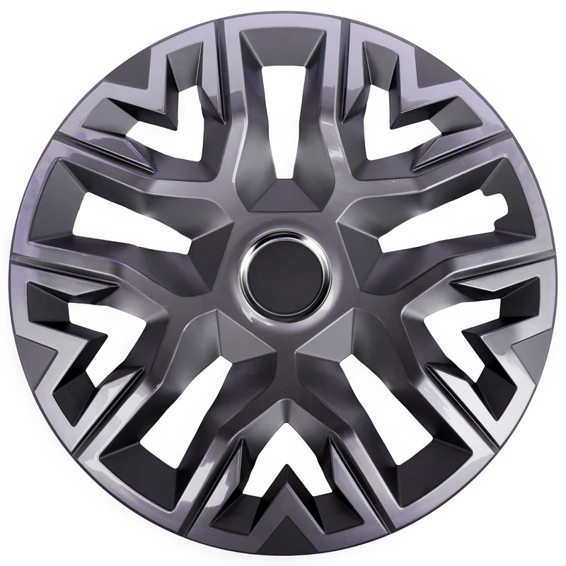 NRM Perfecto 15'' coprimozzo universale laccato grafite 4 pezzi
