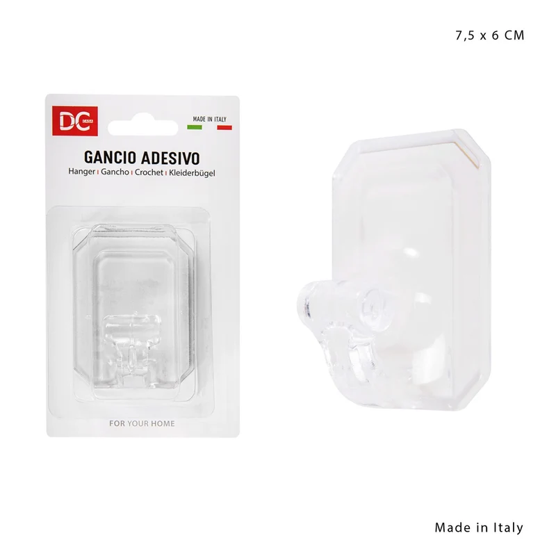 Dc Gancio Grande Neutro Trasparente