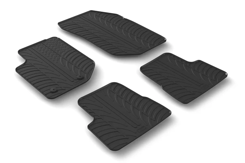 Set tappeti su misura in gomma - compatibile per Jeep Avenger (12/22>) manuale