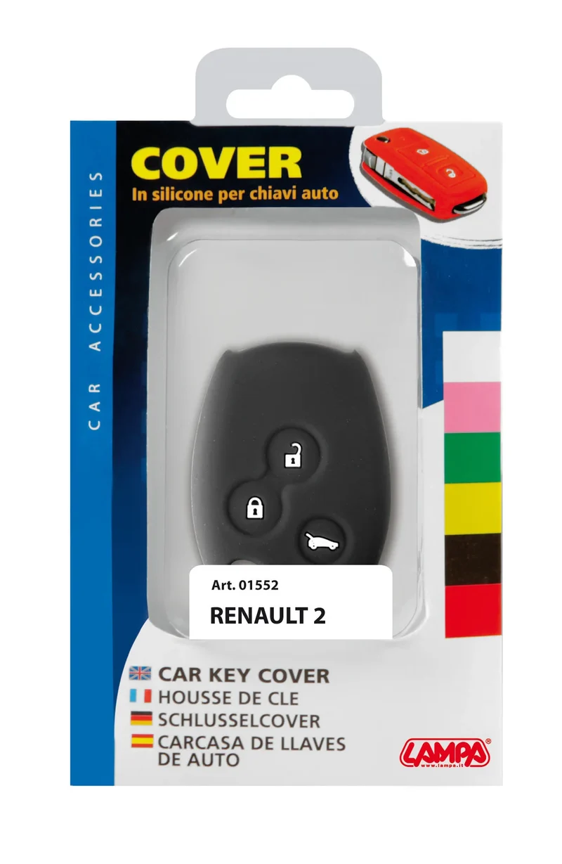 Cover per chiavi auto, conf. singola - compatibile per - Renault