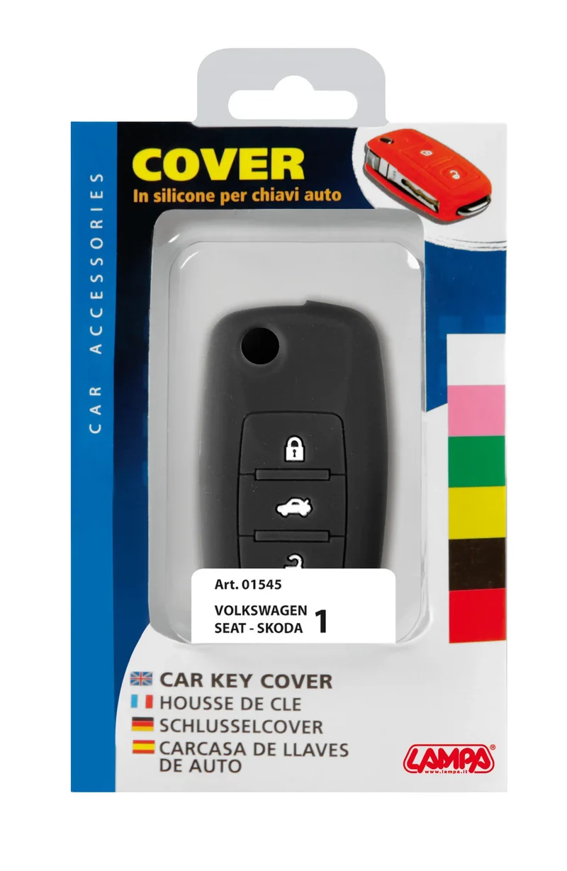Cover per chiavi auto, conf. singola - compatibile per - Seat, Skoda, Volkswagen