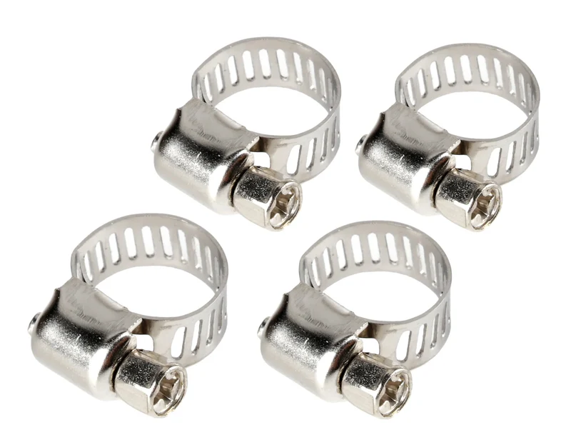 Fascette stringitubo in acciaio inox - set