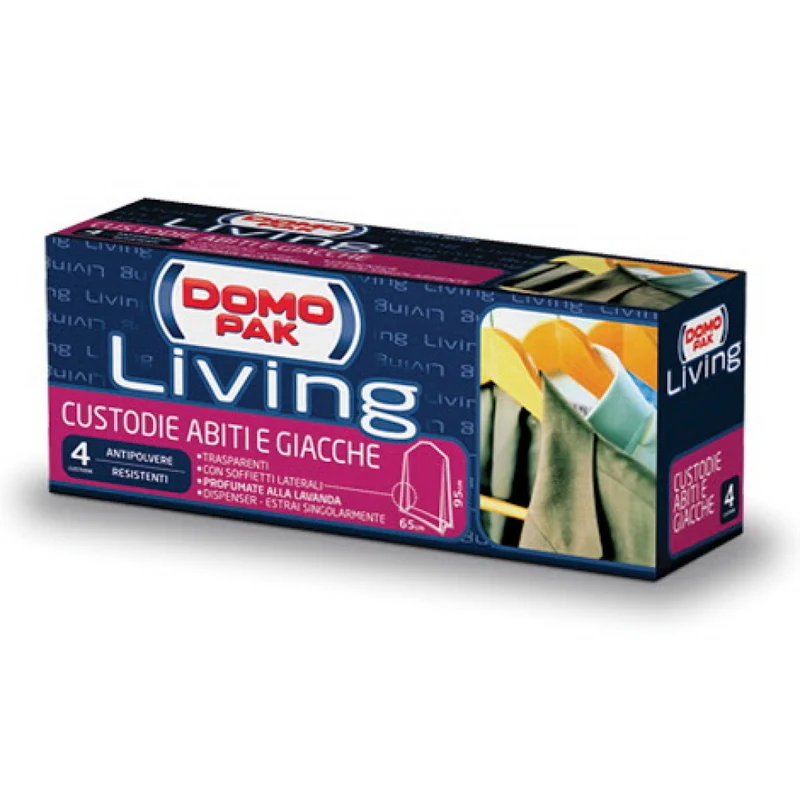 Dompak Living Custodie Trasparenti Cambio Stagione Organizzatore Armadio Professionale Anti-Polvere e Anti-Umidità