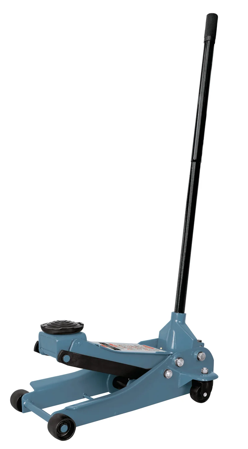 Cric idraulico a carrello, a basso profilo - 2.500 kg