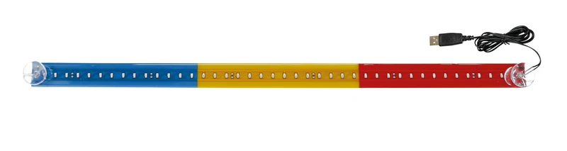Bandiera luminosa 60 cm, 42 Led, USB