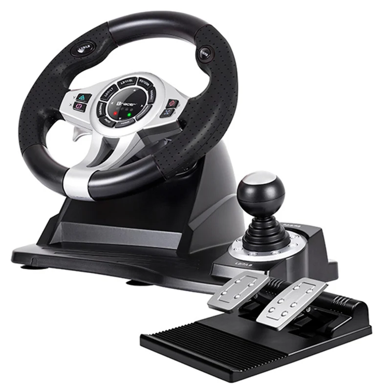 Volante TRACER Roadster Per PC PS3 PS4 XBox One Pedaliera 12 Pulsanti