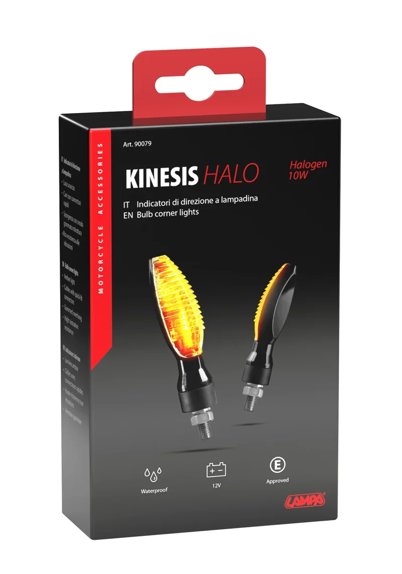 Kinesis, indicatori di direzione - 10W - Nero