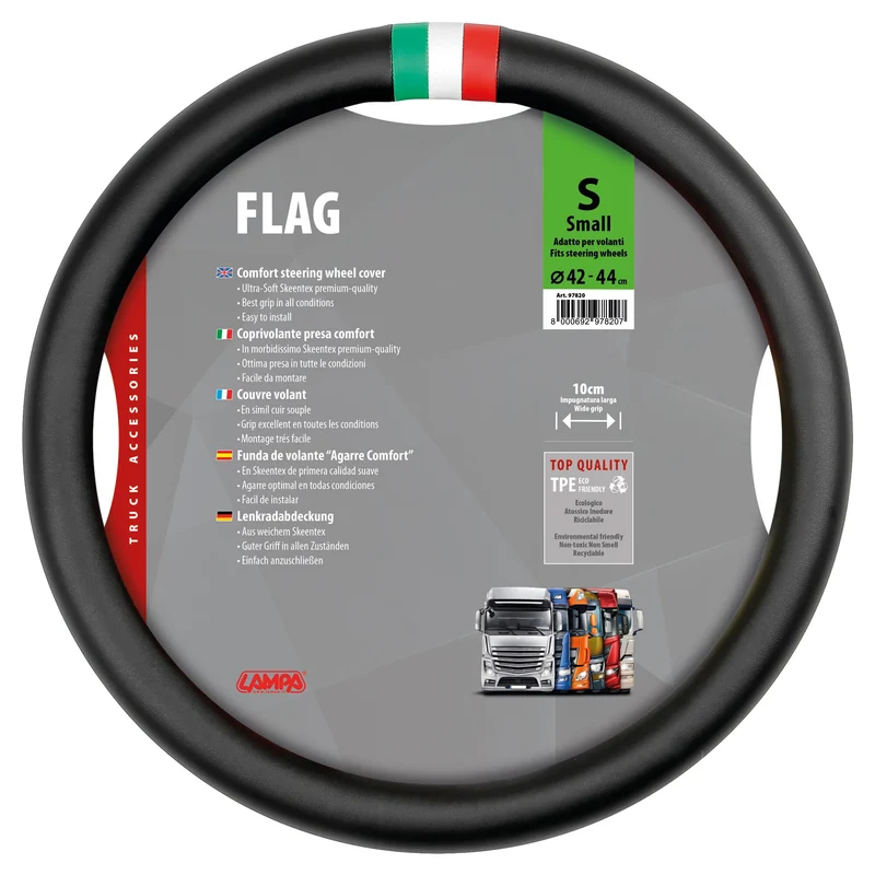 Flag Italia, coprivolante in Skeentex