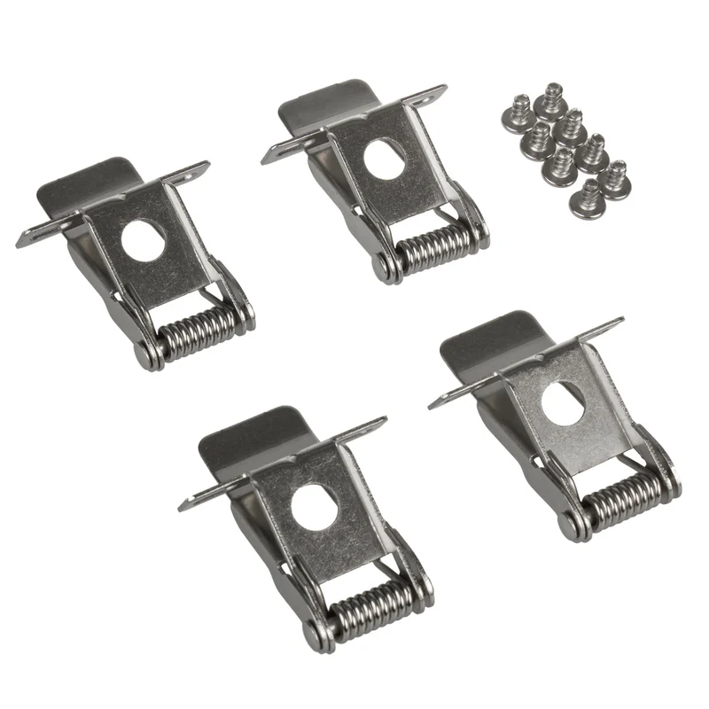 Staffa di montaggio per la costruzione di pannelli LED 595x595mm e 1195x295mm in lamiera GK (4 pezzi nel set) in lamiera ultra sottile laminata a freddo MCE544