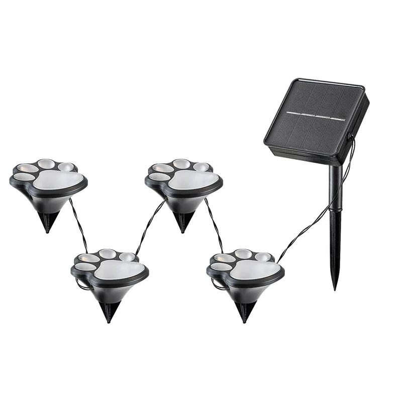 Luci solari Rabalux, 4 pezzi, LED, IP44, batteria 600mAh, Wigry
