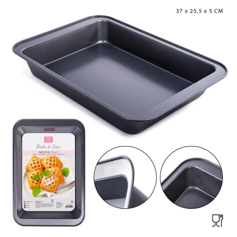 Dc Teglia Forno 37X25.5X5Cm