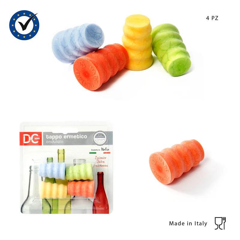 Dc Tappo Bottiglia onde 4Pz