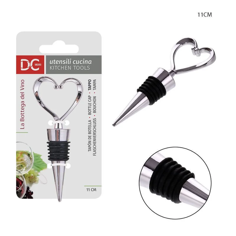 Dc Tappo Bottiglia Inox 11X4Cm