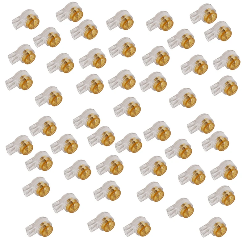 50x Connettore rapido Gel Phone per il collegamento rapido di 2 conduttori di cavo da 0,2 a 0,65 mm