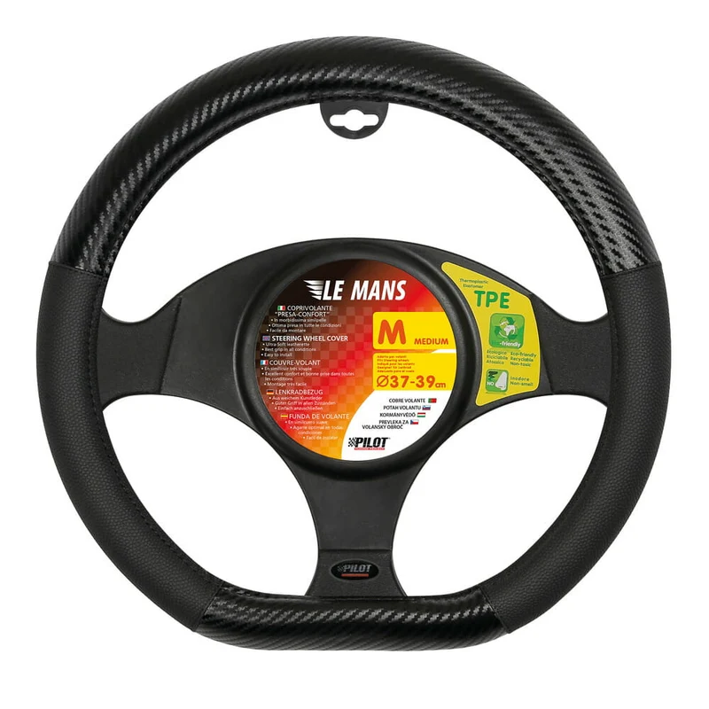 Lampa Coprivolante "LE-MANS" misura M 37-39 cm. nero