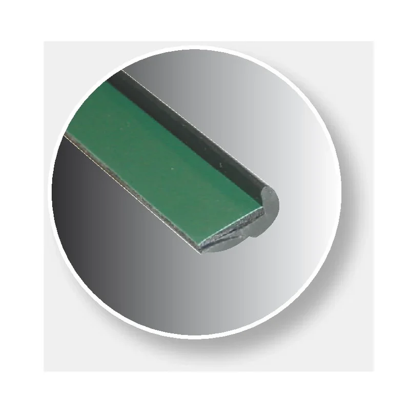 Contour-5, coppia salvaporta adesivi - Nero
