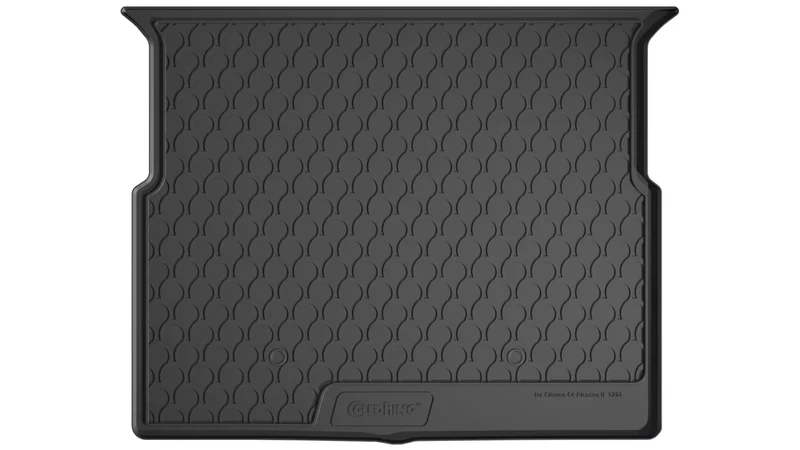 Vasca baule su misura in gomma sintetica - compatibile per Citroen C4 Picasso (06/13>05/18) baule basso - Citroen C4 Spacetourer (06/18>03/21)