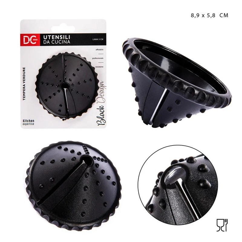 Dc L/Black Tempera Verdure L/Liscia 8.9X5.8Cm