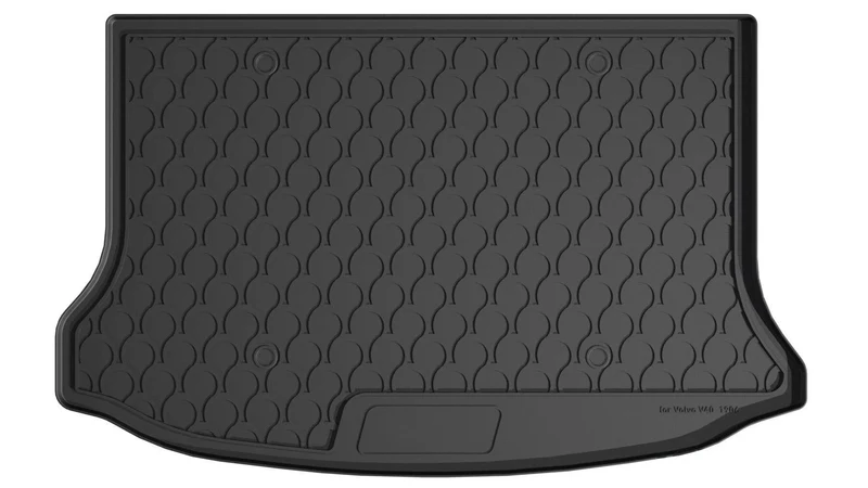 Vasca baule su misura in gomma sintetica - compatibile per Volvo V40 (09/12>06/16) baule basso - Volvo V40 Cross Country (01/13>05/20) baule basso