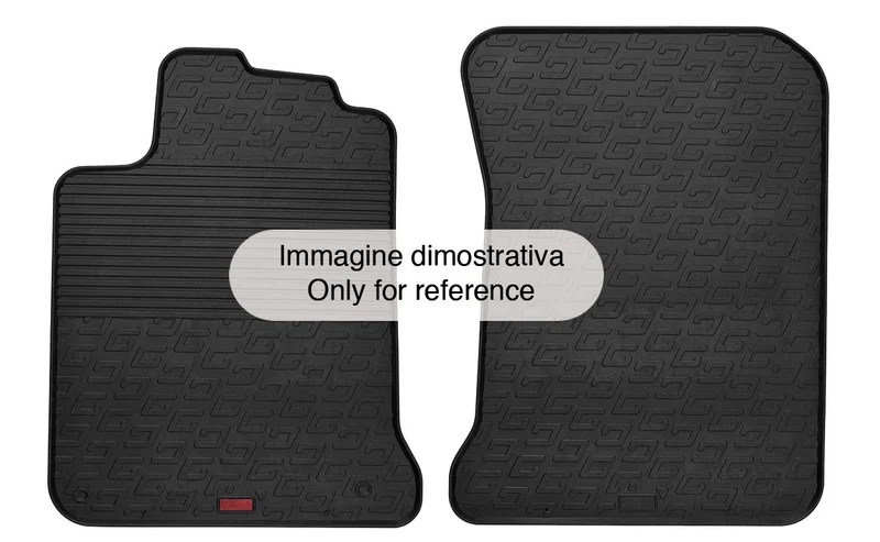 Set tappeti su misura in gomma - compatibile per Mercedes Viano (09/10>02/14) - Mercedes Vito (09/10>12/14)