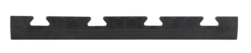 Scivolo femmina per piastrella in pvc - Nero
