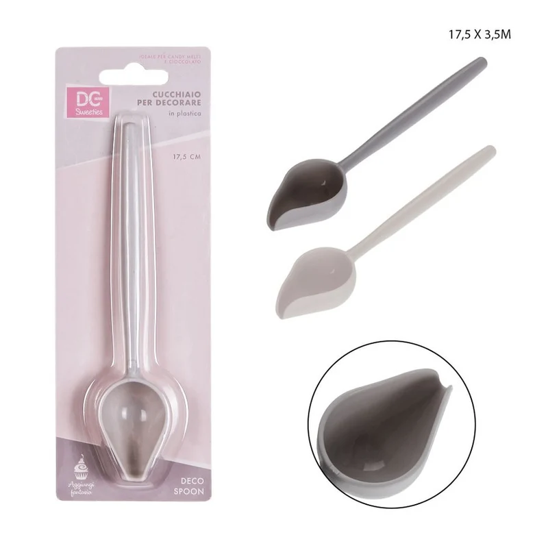 Dc Cucchiaio Decorazione Plast. 17.5X3.5Cm
