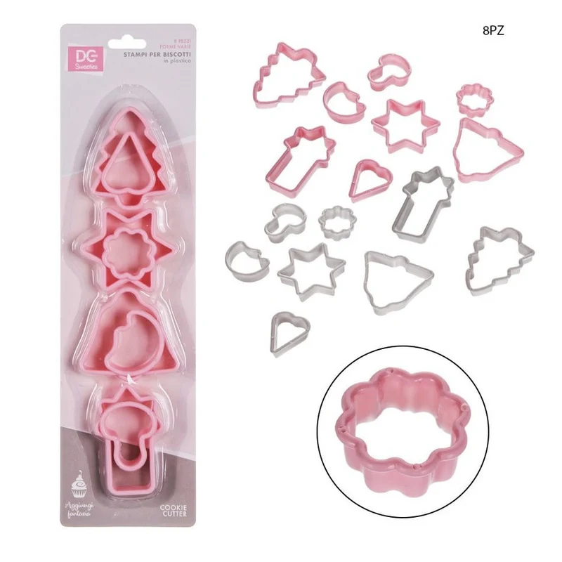 Dc Formine Dolci 5X4Cm 8X6Cm 8Pz