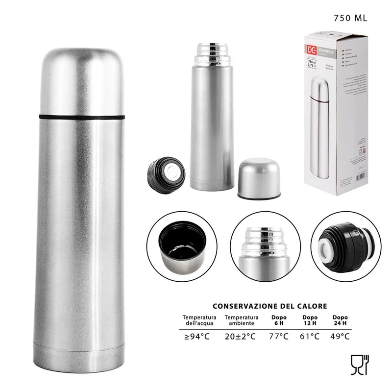 Dc Thermos Acciaio 750Ml