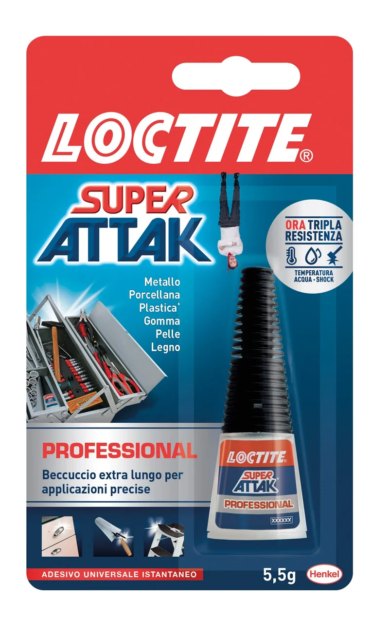 Loctite Super Attak Professional, 5,5 g