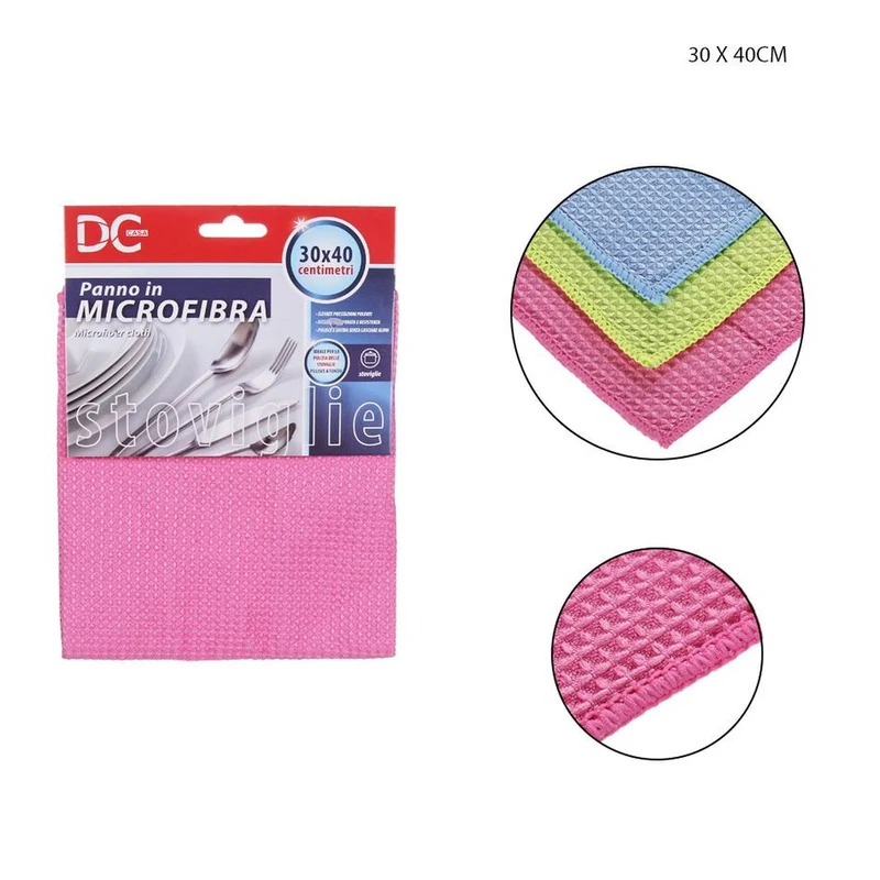 Dc Panno Microfibra Stoviglia 30X40Cm