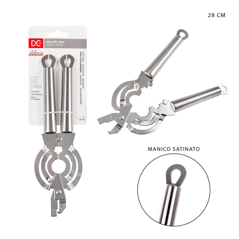 Dc Apribarattolo a pinza 28Cm