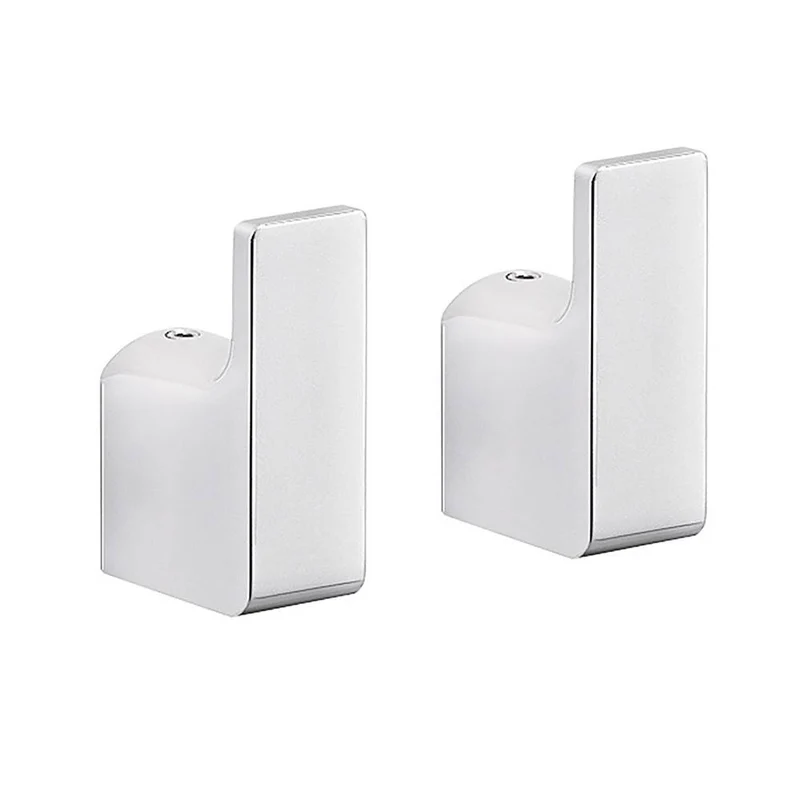 Appendiabiti a muro GEDY linea Outline set 2 ganci Cromato