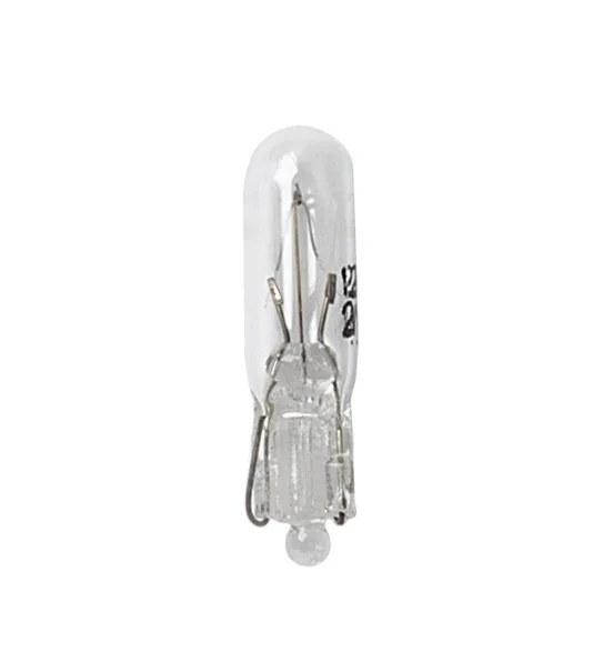 12V Lampada con zoccolo vetro - T5 - 2W - W2x4,6d