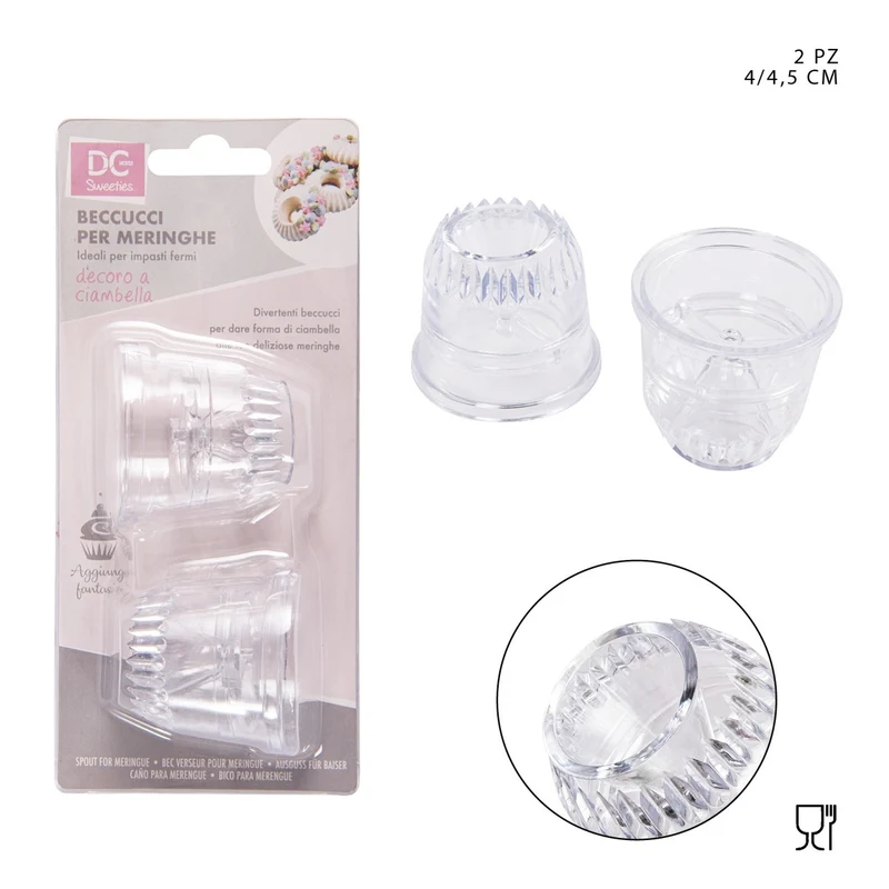 Dc Beccucci Meringhe plastica 9 pz