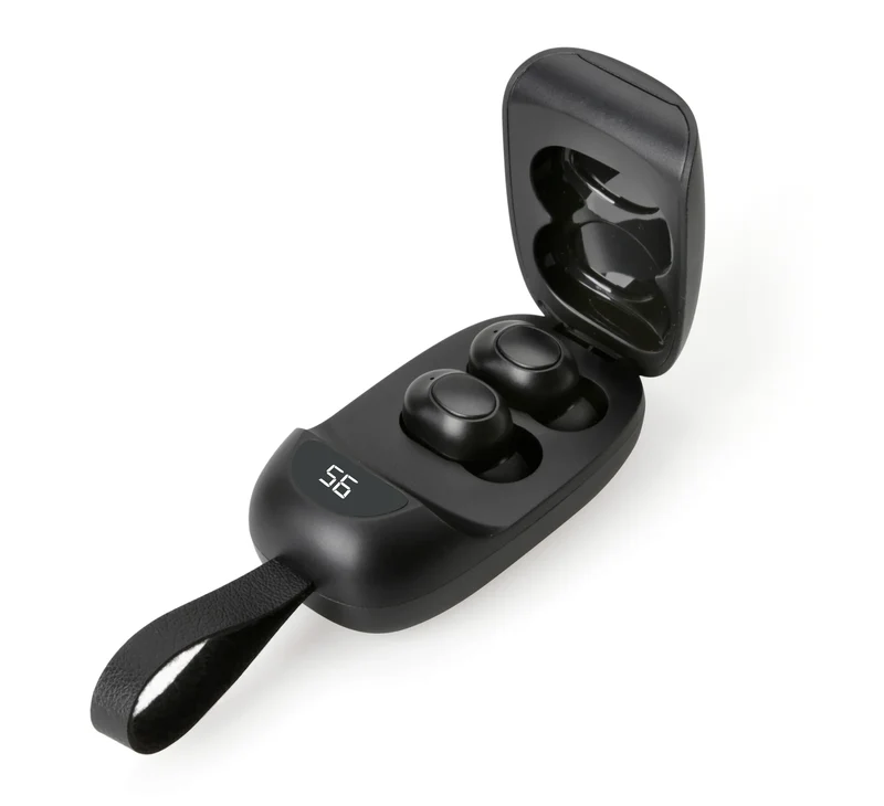 Ekko 5.0, auricolari Bluetooth stereo senza fili con custodia di ricarica
