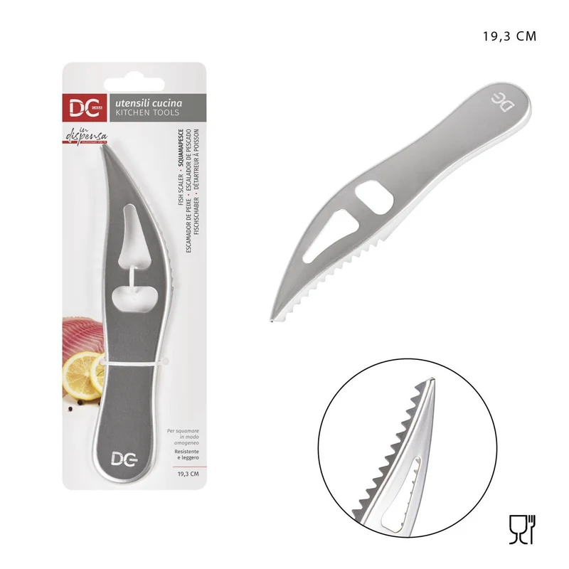 Dc Squamapesce Acciaio 19.3X4X1.2Cm