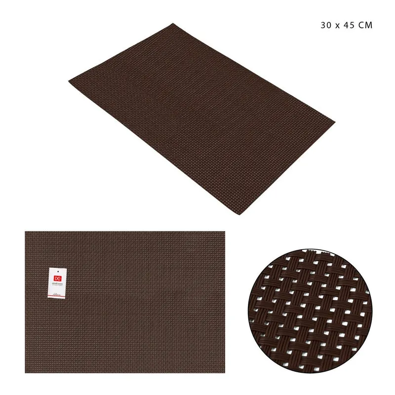 Dc Tovaglietta Pvc 30X45Cm Caffè