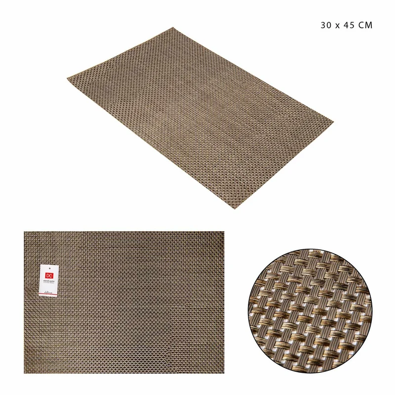 Dc Tovaglietta Pvc 30X45Cm Champagne
