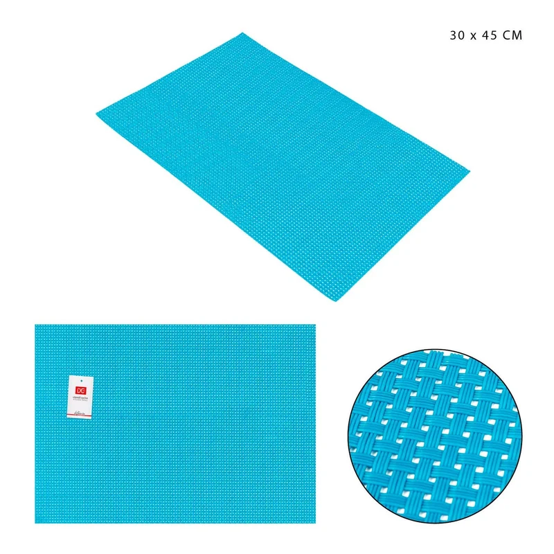 Dc Tovaglietta Pvc 30X45Cm Celeste