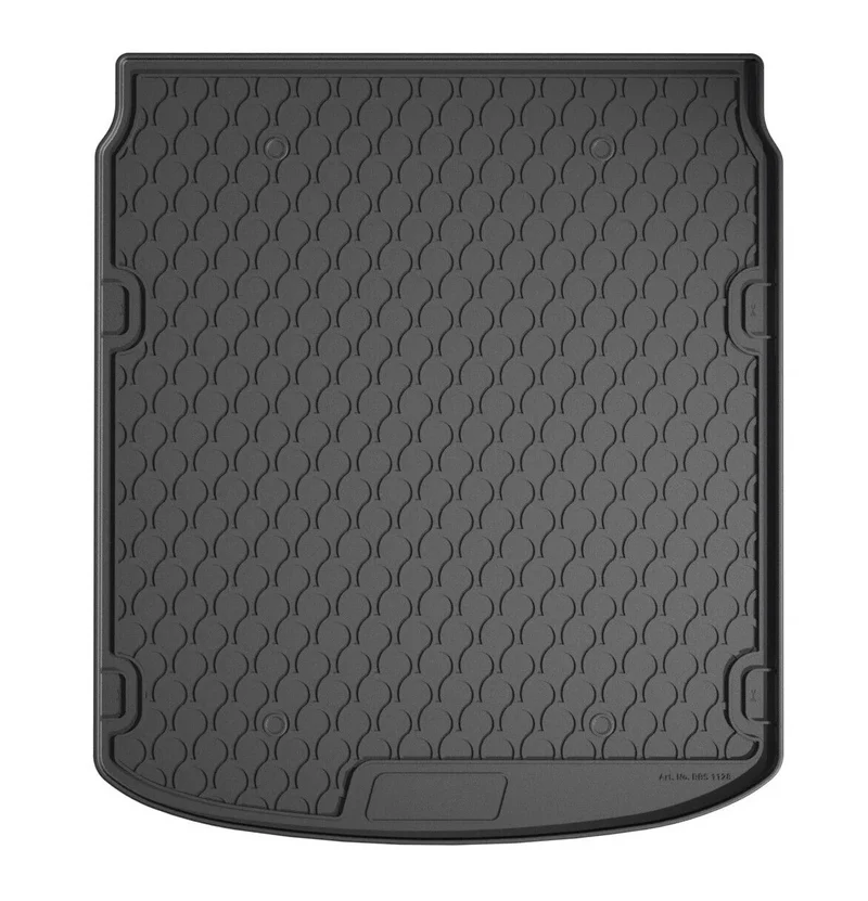 Vasca baule su misura in gomma sintetica - compatibile per Audi A6 4p (07/18>05/25)