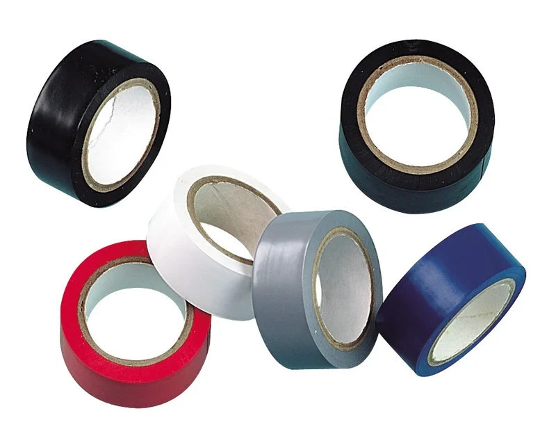 Nastri isolanti adesivi in PVC plastificato, set 6 pz