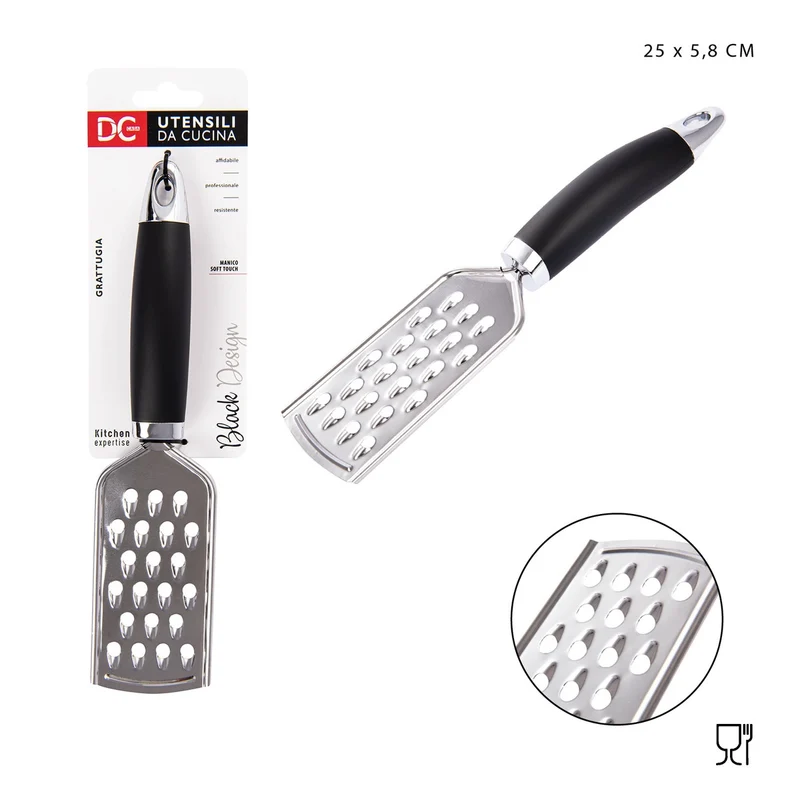 Dc L/Black Grattugia Acciaio 25X5.8Cm