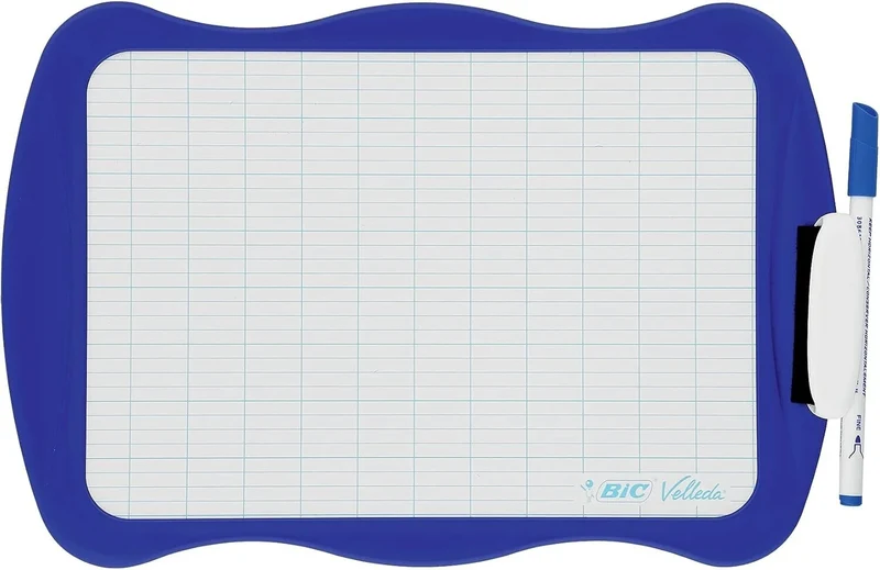 Bic Lavagna doppia faccia con marcatore e cancellino - 21x31 cm